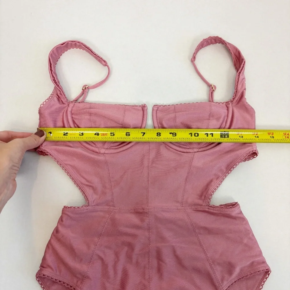 Tularosa Aura One Piece in Dusk Rose Size XS - Picture 12 of 14